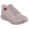Slip-On Sneaker SKECHERS "BOBS SQUAD 4", Damen, Gr. 40, rosa, Lederimitat, sportlich, Schuhe, Slipper, Freizeitschuh mit Slip-ins zum Schlupfen