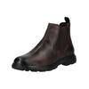 Stiefelette GEOX "Geox Stiefelette Leder/Textil", Herren, Gr. 46, braun (coffee), Leder, Textil, casual, Schuhe
