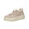 Plateausneaker GABOR "Gabor Sneaker Veloursleder/Textil", Damen, Gr. 42, beige (dunkelbeige), Veloursleder, Textil, casual, Schuhe