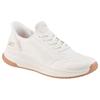 Slip-On Sneaker SKECHERS "BOBS SQUAD 4", Damen, Gr. 37, weiß, Lederimitat, sportlich, Schuhe, Slipper, Freizeitschuh mit Slip-ins zum Schlupfen