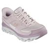 Slip-On Sneaker SKECHERS "GLIDE-STEP SOLE-PARADISE VALLEY", Damen, Gr. 36, rosa (rosa kombiniert), Veloursleder, Lederimitat, Mesh, sportlich, Schuhe, Freizeitschuh, Schnürschuh mit elastischen Schnürsenkeln