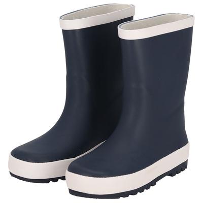Gummistiefel APOLLO "KINDER STIEFEL", Kinder, Gr. 25/26, blau (navy), Obermaterial: 100% Gummi, unifarben, casual, Schuhe, Regenschauer ist kein Hindernis Image