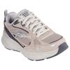 Sneaker SKECHERS "EDGERIDE", Damen, Gr. 35, grau (taupe), Lederimitat, Mesh, sportlich, Schuhe, Chunky Sneaker, Schnürschuh mit Plateau Sohle