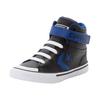 Sneaker CONVERSE "PRO BLAZE STRAP LEATHER EASY ON", Gr. 27, schwarz, blau, weiß, Leder, sportlich, Schuhe