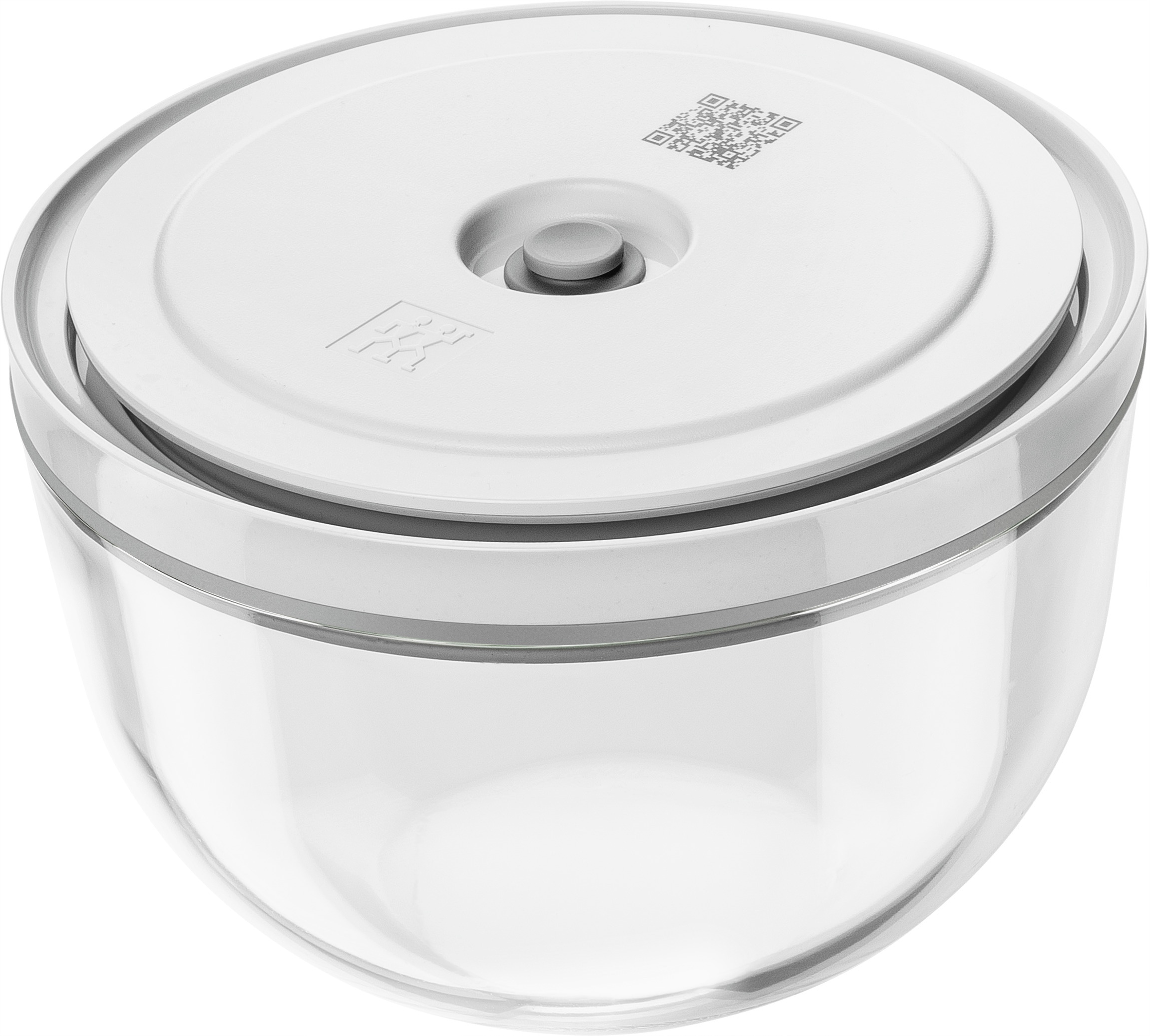 Aufbewahrungsschüssel ZWILLING "Fresh & Save BOWLS", transparent, H:13cm, Lebensmittelaufbewahrungsbehälter, Vakuumschüssel M / 18 cm, Glas Image
