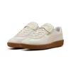 Sneaker PUMA "PALERMO PREMIUM", Gr. 38,5, warm weiß, alpine snow, Leder, unifarben, sportlich, Schuhe