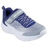 Sneaker SKECHERS "MICROSPEC ADVANCE", Kinder, Gr. 29, blau (navy, grau), Lederimitat, Textil, sportlich, Schuhe