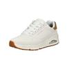 Sneaker SKECHERS "Skechers Sneaker Lederimitat", Herren, Gr. 49,5, braun (weiß, braun), Lederimitat, casual, Schuhe