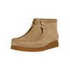 Sneaker CLARKS "WallabeeEVO", Herren, Gr. 37, beige, casual, Schuhe, aus hochwertigem Wildleder