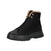 Schnürstiefelette PAUL GREEN "Paul Green Stiefelette Nubukleder", Damen, Gr. 39, schwarz, Nubukleder, casual, Schuhe