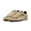 Sneaker PUMA "Bella Donna Animal Flair Sneakers Damen", Gr. 40.5, beige (toasted almond beige), Obermaterial: Kuhleder, Textil, Synthetik, Fell / Fur; Futter: Textil; Innensohle: Textil; Laufsohle: Gummi, Schuhe