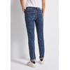 Comfort-fit-Jeans STREET ONE, Damen, Gr. 28, Länge 28, blau (mid blau random washed), Jeans, 82% Baumwolle, 15% Polyester, 3% Elasthan, unifarben, casual, lang, Jeans, Middle Waist