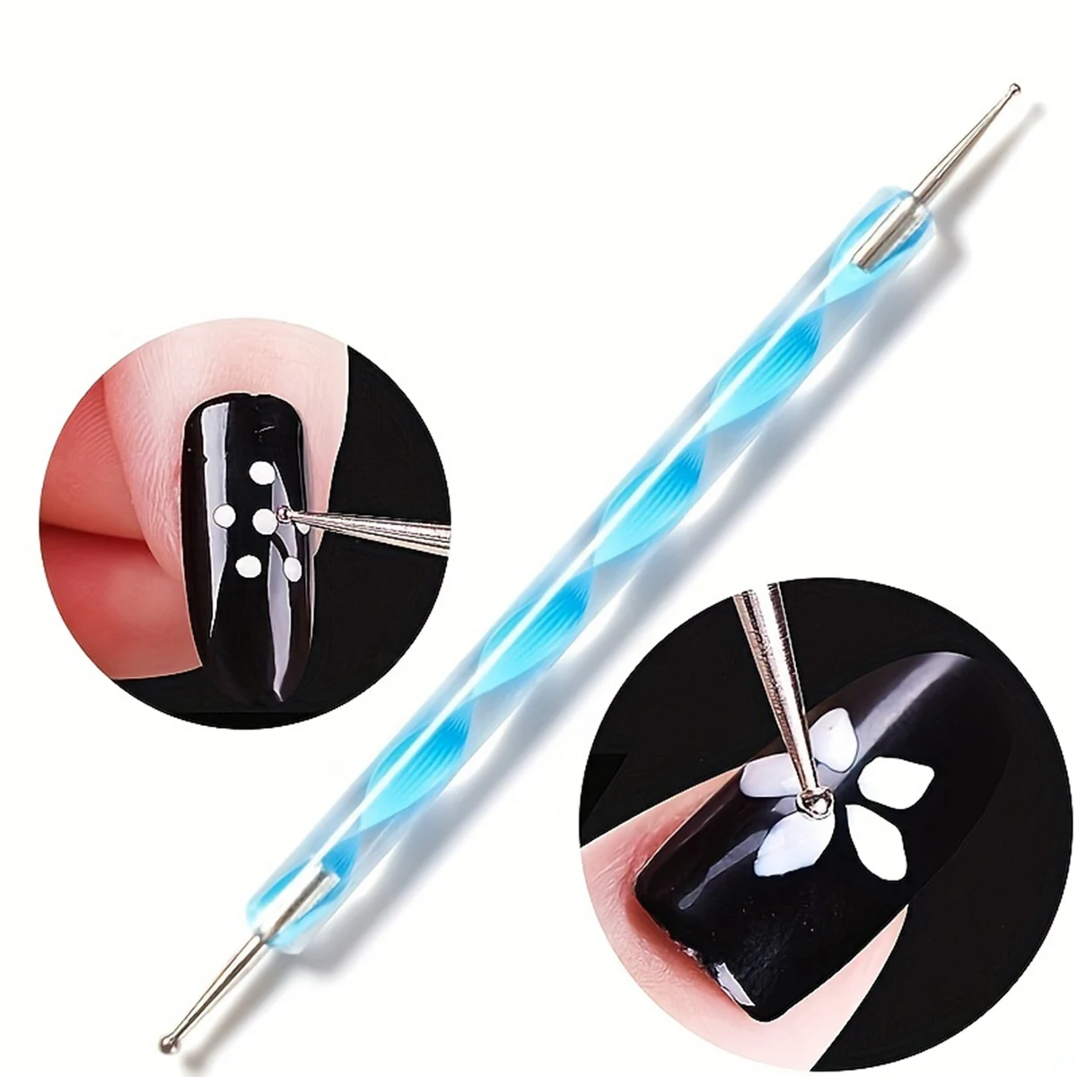 5 teile/satz Diamant malerei Nagel kunst Punkts tift Acryl griff Kristall bohrer Punkt Maniküre Werkzeug Punkt Marmorierung Zeichen pinsel Image