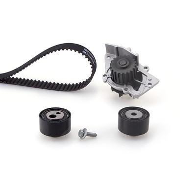 Gates Wasserpumpe + Zahnriemensatz [Hersteller-Nr. KP15588XS] für Citroën, Fiat, Lancia, Peugeot, Suzuki Image