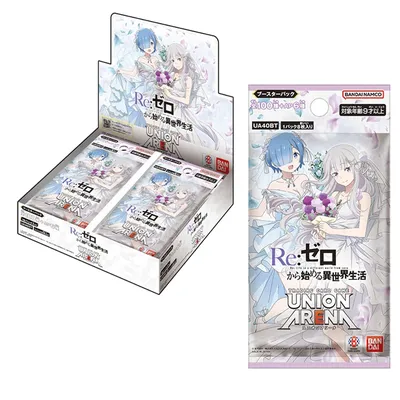 2025, neue BANDAI Union Arena Re: Zero Starting Life in Another World TCG Anime Collection Card Booster Pack, seltenes SR Image