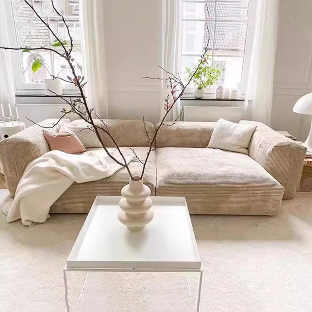 Elasticas Relax Luxus-Sofakissen, 3-Sitzer-Schnitt-Wohnzimmersofa, individuelle Lounge, Muebles, Salon, Moderno, Flurmöbel Image