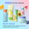 QUIYUM Fruit Fresh Collection 5-Piece Skincare Set Brightening Hydrating Anti-Age Facial Care for Dry Dull Skin