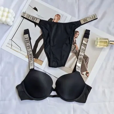 Sexy Bra Set Women Bralette Rhinestone Girls Underwear Set Brassiere Thong Transparent Gather Bras Lingerie Panty Sets