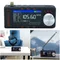 SI4732 Mini Pocket Radio 1.9inch IPS Screen HF SW MW VHF Radio with Antenna Portable Radio