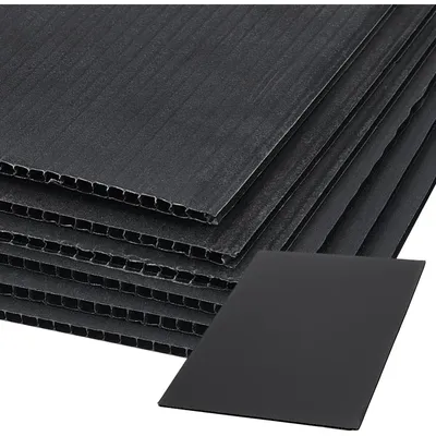 Plastic Sheets 12x7.8 Inch Sturdy Blank Yard Signs 3mm Waterproof Sign Board for House Sale Signs Lawn Signs Advertising kit