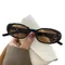 Occhiali da sole da donna popolari 2024 nuovi occhiali da sole occhiali da sole ovali unici occhiali da sole da uomo occhiali da sole colorati Y2K Fashion Eyewear