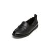 Loafer MARC O'POLO "mit elastischer Fersenkante", Damen, Gr. 37, schwarz, Obermaterial: 100% Leder (Schaf), unifarben, Schuhe
