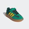 Sneaker ADIDAS SPORTSWEAR "BARREDA DECODE KIDS", Gr. 33, collegiate grün, gelb, court grün, Textil, Leder, sportlich, Schuhe, Design auf den Spuren des adidas Handball Spezial