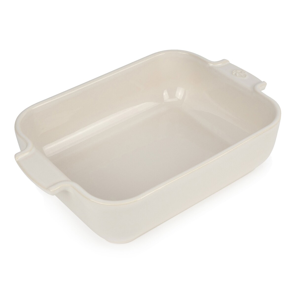 PEUGEOT Keramik Auflaufform APPOLIA 25cm Rechteckig Ecru Spülmaschinenfest Image