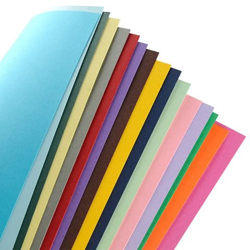 Papier cartonné A4 pour cartes de visite, papier cartonné, matériel de scrapbooking, cadeau de bricolage, matériel de dessin, 250 g/m², 50 feuilles