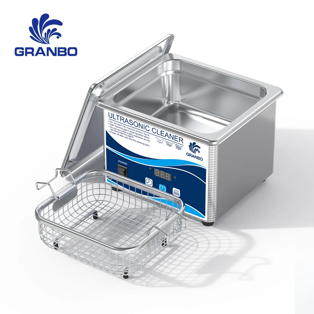 Ultraschallreiniger 1,3 l 60 W Ultraschallbrillen-Schmuckreiniger Sonic Digital Panel mit Entgasung für Brillen, Schmuck, Uhren Image