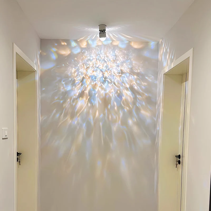 LED Down light Sonnen untergang Projektions lampe Einbaus trahler Schlafzimmer Home Decoration Wan dober fläche Decken halterung Down Light Regenbogen deckenleuchte einbaustrahler led lampe wohnzimer