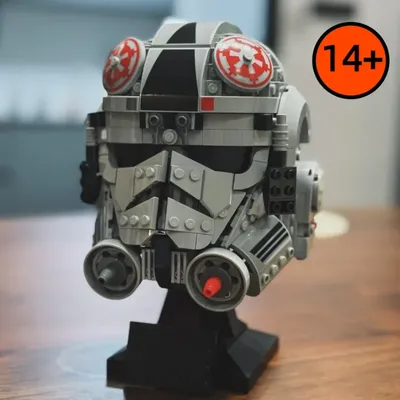 New Star Battle Movie MOC Miniature Character ATAT Driver Helmet Model Building Blocks Home Decor DIY Christmas Birthday Gifts