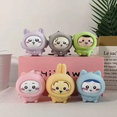 Chiikawa Change Face Blind Box Miniso Chiikawa Vinyl Mystery Box Pendant Mysteriou Box Desk Decor Girl Suprise Birthday Gift