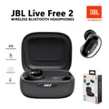 Cuffie Bluetooth originali JBL Live Free 2 Subwoofer HIFI TWS Auricolari stereo wireless veri con microfono Auricolari wireless