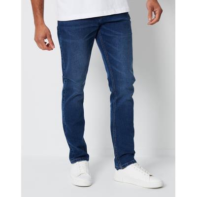 Mid Wash Slim Fit Jeans