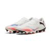 Fußballschuh PUMA "FUTURE 8 MATCH FG/AG Low Fußballschuhe Erwachsene", Gr. 46, weiß schwarz glowing rot, Obermaterial: Synthetik, Textil; Futter: Synthetik, Textil; Innensohle: Textil; Laufsohle: Synthetik, Schuhe