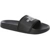 Badesandale THE NORTH FACE "W BASE CAMP SLIDE III", Gr. 39, schwarz, Synthetik, sportlich, Schuhe