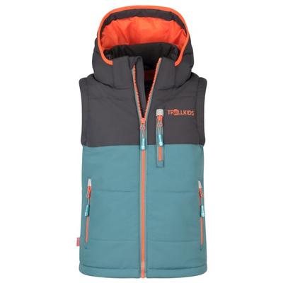 Trollkids - Kid's Narvik Vest XT - Kunstfaserweste Gr 140 türkis Image