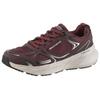 Sneaker SKECHERS "EDGERIDE-EXODIS", Herren, Gr. 44, rot (weinrot), Lederimitat, Mesh, sportlich, Schuhe, Trainingsschuh, Trekkingschuh mit Relaxed Fit Passform