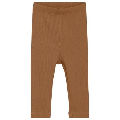 Minymo - Kid's Leggings Rib - Leggings Gr 80 braun