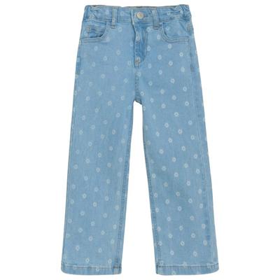 Minymo - Kid's Pants AOP Denim - Jeans Gr 152 blau/türkis