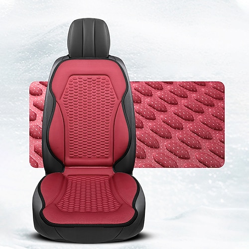 1 Set Autositzkissen Belüftung und Atmungsaktivität im Auto Einzelstück Eiskühlungskissen Spezialkissen Image