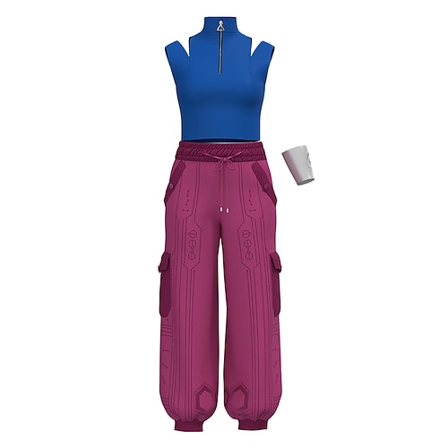 Zombie Nova Sieger Addison Kostüm Cosplay-Kostüm for Paar Herren Damen Erwachsene Kinder Halloween Leistung Party Halloween Image