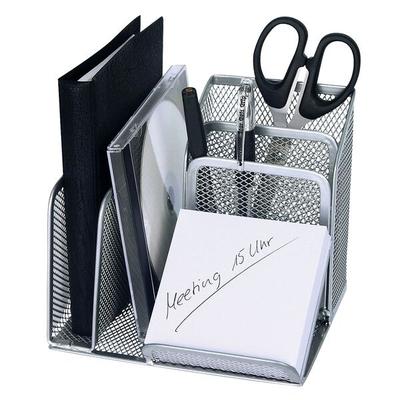 Wedo Schreibtisch-Organizer »Office« Silber, 15.8x14.5x13.5 cm Image