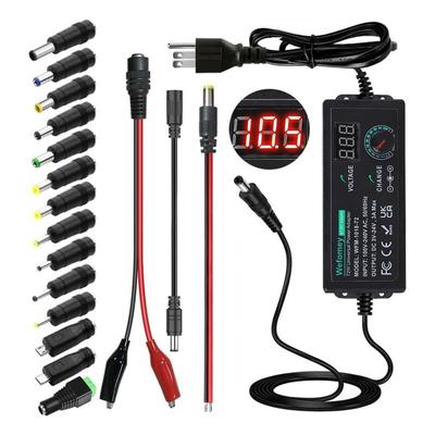 Netzteil 3V-24V 3A 72W Einstellbar Variable 3V 5V 6V 9V 12V 18V 20V 24V , 100V-240V ac zu dc Image