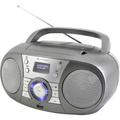 SCD1800TI Radio cd dab+, fm aux, Bluetooth, cd, usb Grigio - Soundmaster