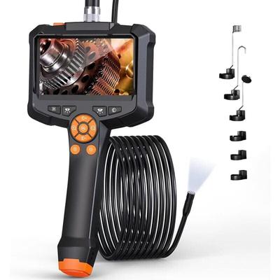 XVX - Endoskopkamera mit Licht, 8 mm IP67 wasserdichtes Endoskop, 4,3 Zoll IPS-Bildschirm Image