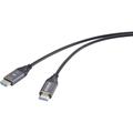 Hdmi / Fibra ottica Cavo Spina hdmi-a, Spina hdmi-a 80 m Nero SP-12842684 uhd 8K,, Cavo ottico atti