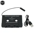 Convertitore 5.0 compatibile con Bluetooth Convertitore per nastro per auto Adattatore AUX per lettore di cassette audio Bluetooth MP3/SBC/stereo