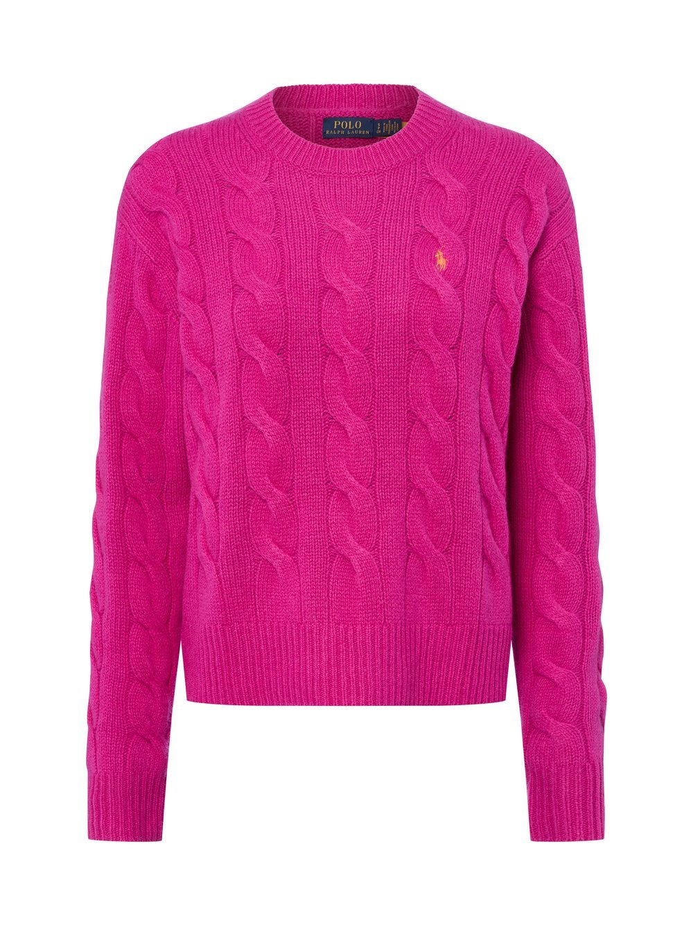 Polo Ralph Lauren Strickpullover mit Cashmere-Anteil Damen fuchsia, XL